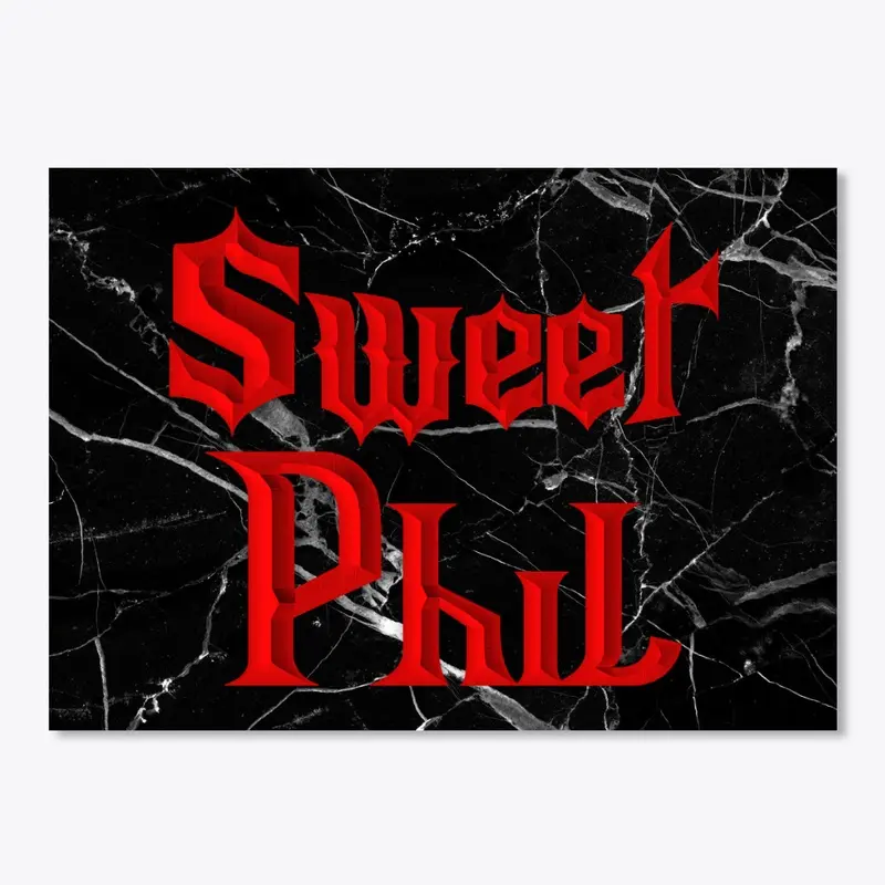 Sweet Phil Rectangle Sticker